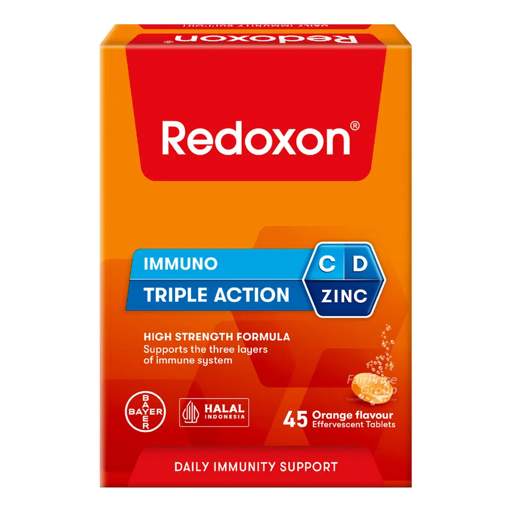 Redoxon Triple Action Effervescent Tablets – Orange