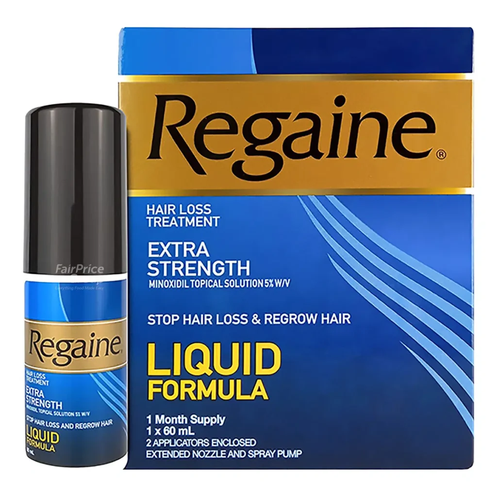 Regaine Hair Loss Treatment Liquid Formula – Extra Strength