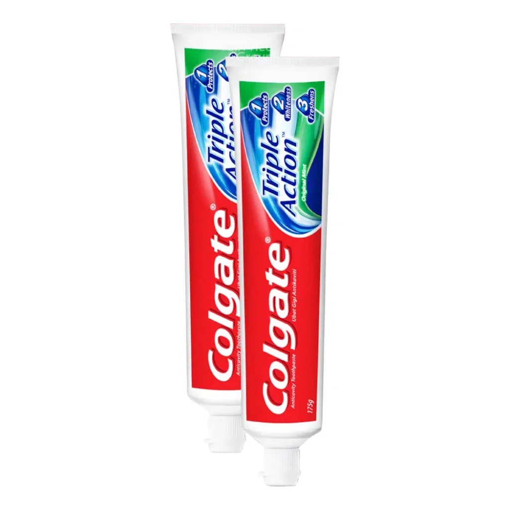 Colgate Triple Action Toothpaste Pack 2s x 175g