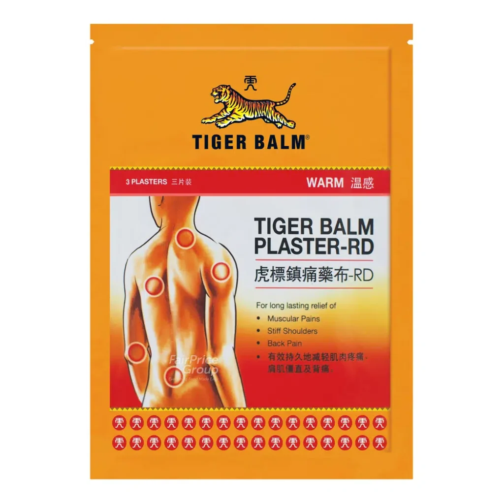 Tiger Balm Plaster Warm Large 3S
