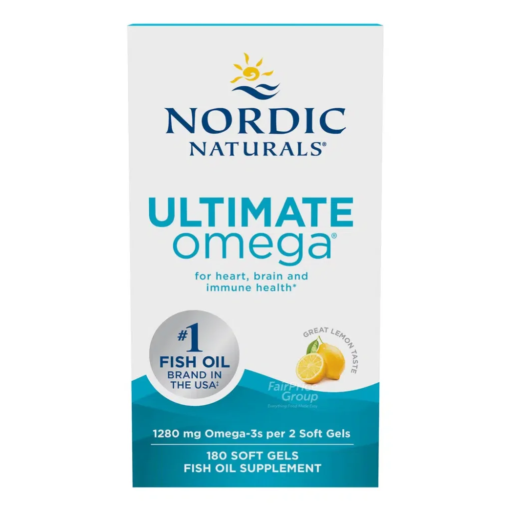 Nordic Naturals Ultimate Omega – Lemon 180s