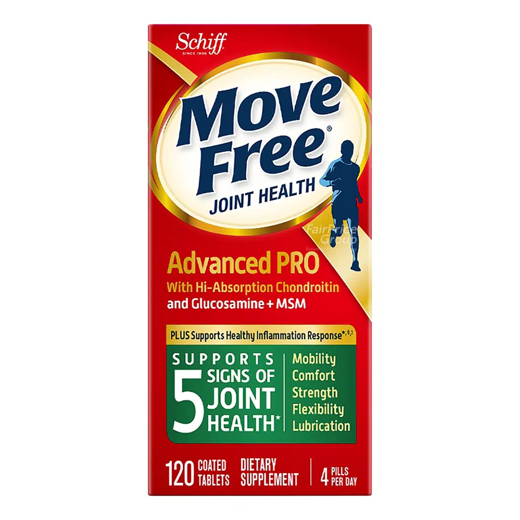 Move Free Advanced Pro Glucosamine & Hi-Chondroitin + MSM120s