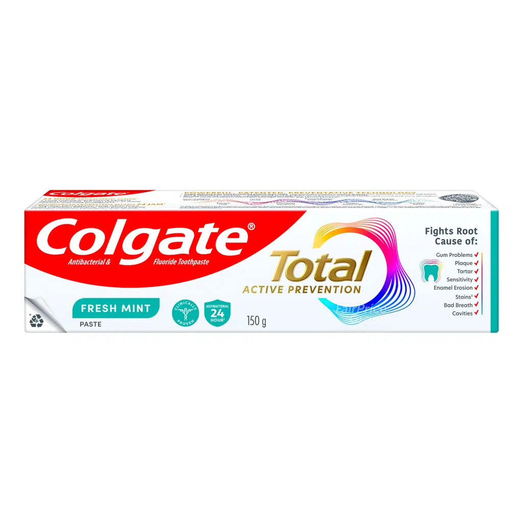 Colgate Total Toothpaste – Fresh Mint 150g