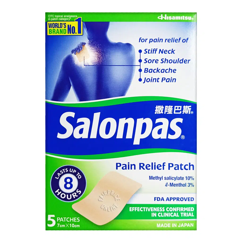 Salonpas Pain Relief Patch (7cm x 10cm) 5s
