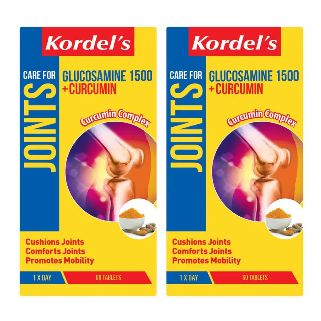 Kordel’s Joint Care Glucosamine 1500 + Curcumin 2 x 60s