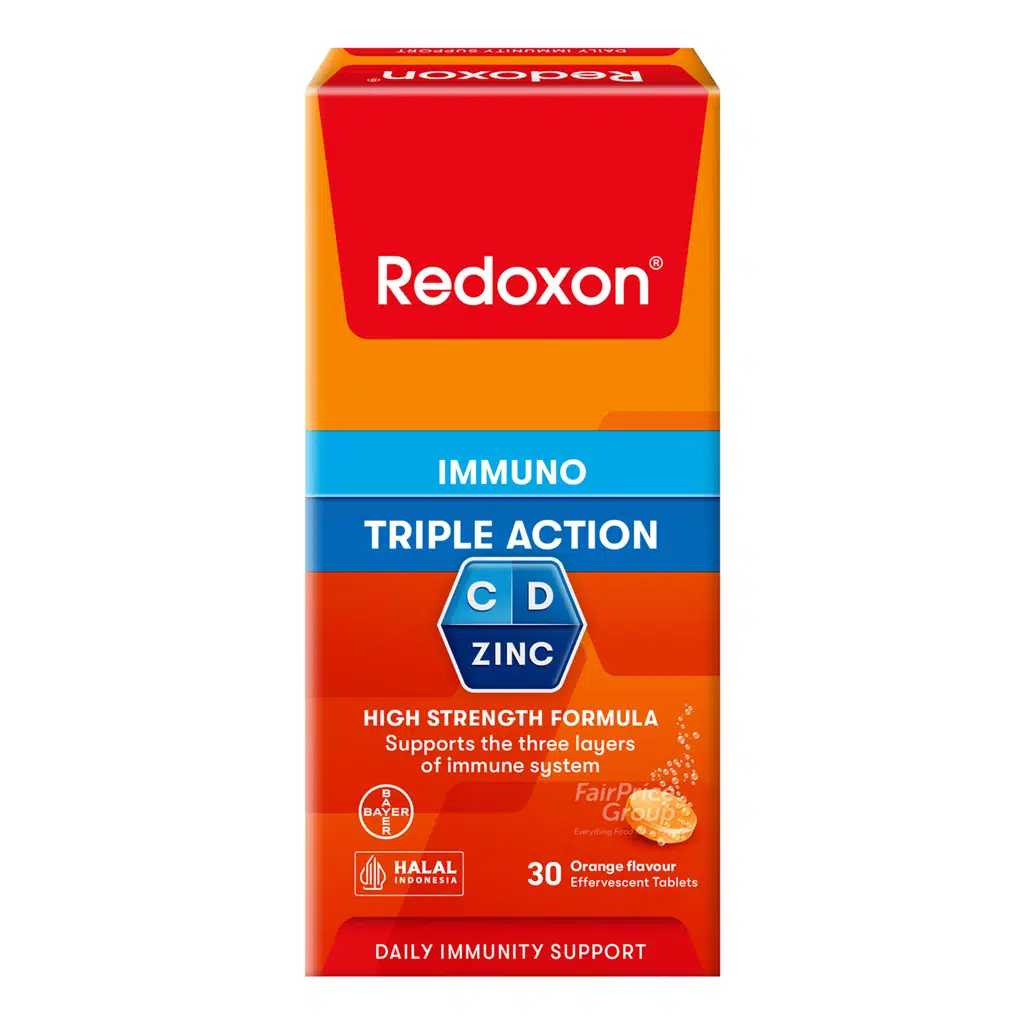 Redoxon Triple Action Effervescent – Orange 30s