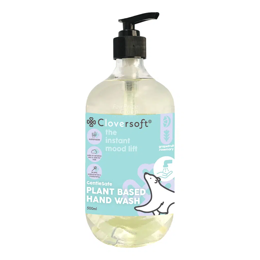 Cloversoft Anti-Bacterial Hand Wash – Grapefruit & Rosemary 500ml