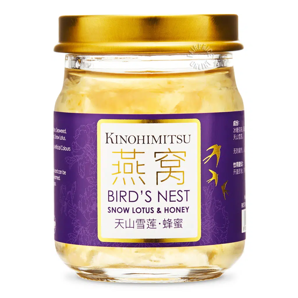 Kinohimitsu Bird’s Nest Beverage – Snow Lotus & Honey 8 x 75g