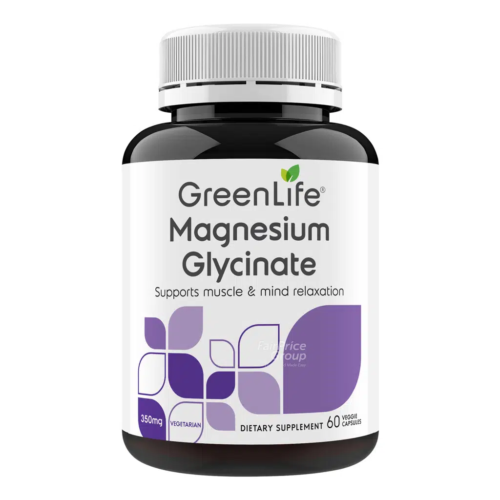 Greenlife Dietary Supplement – Magnesium Glycinate 60s