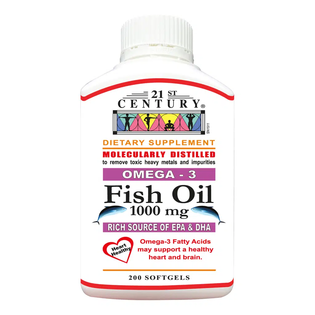 21st Century Omega 3 200 per pack
