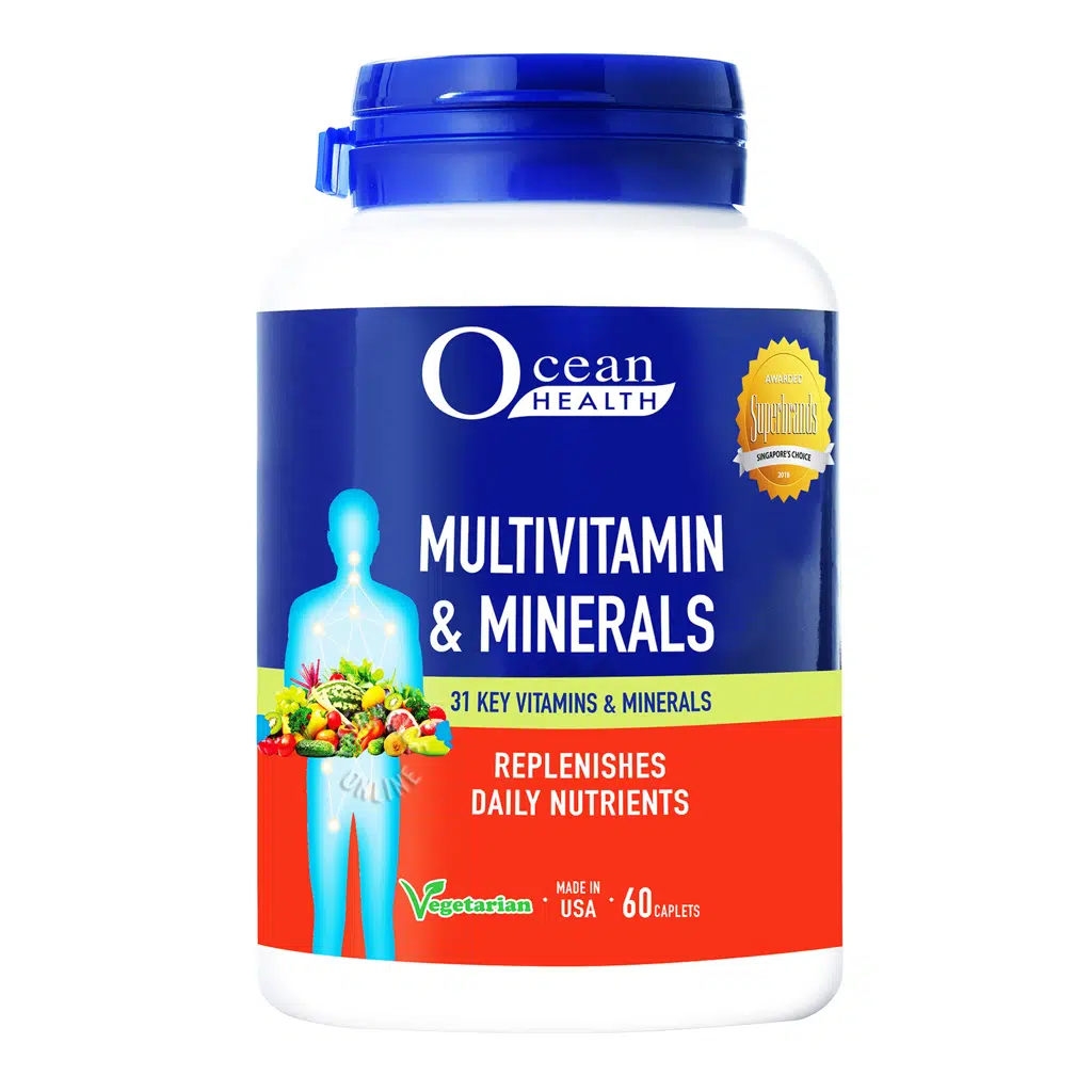 Ocean Health Multivitamin & Minerals Caplets