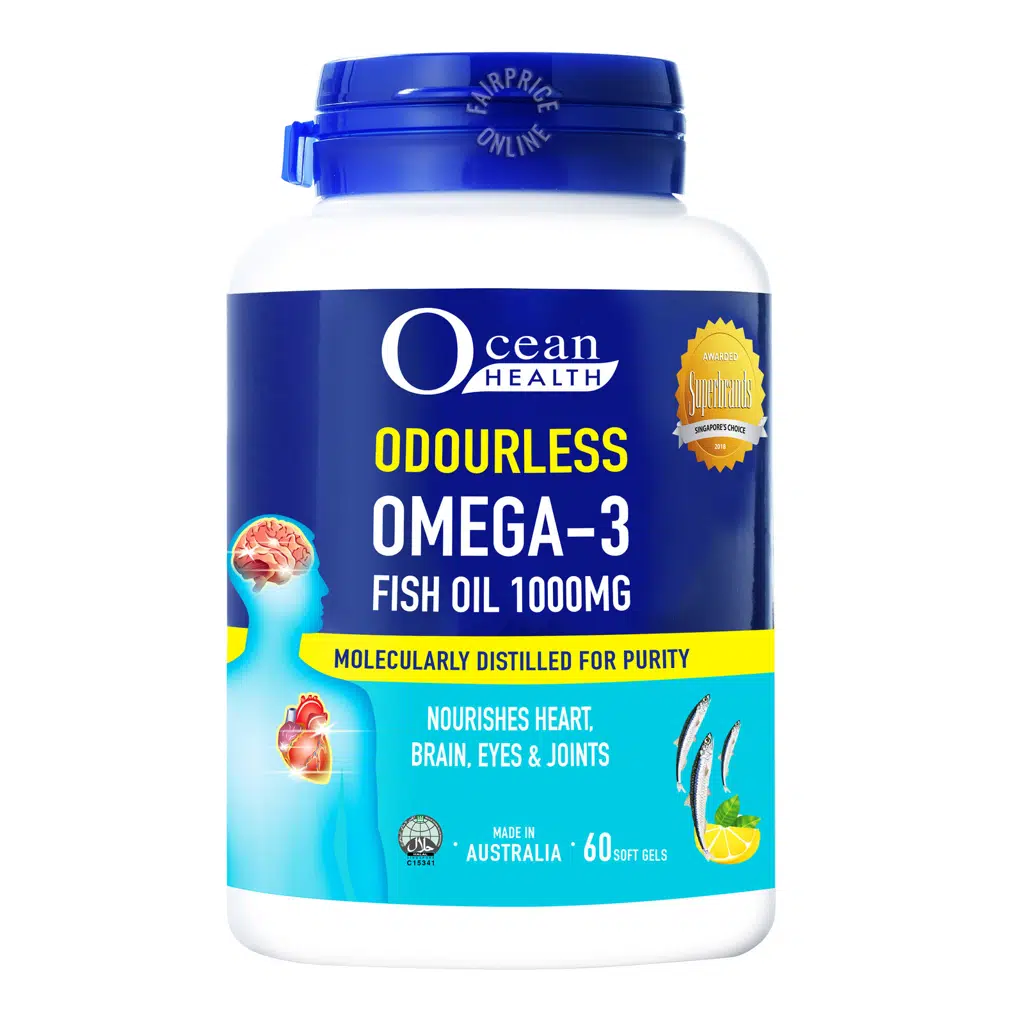 Ocean Health Odourless Omega-3 Fish Oil