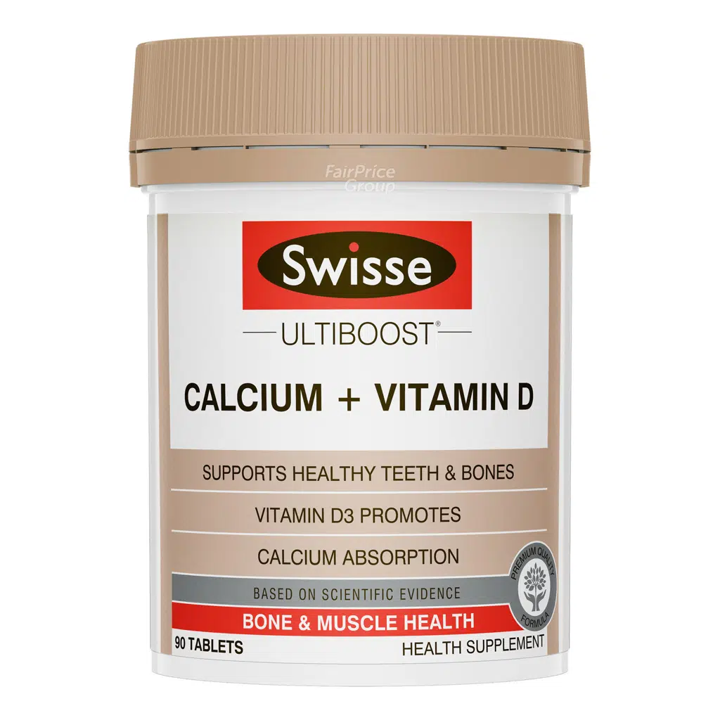 Swisse Calcium + Vitamin D Tablets