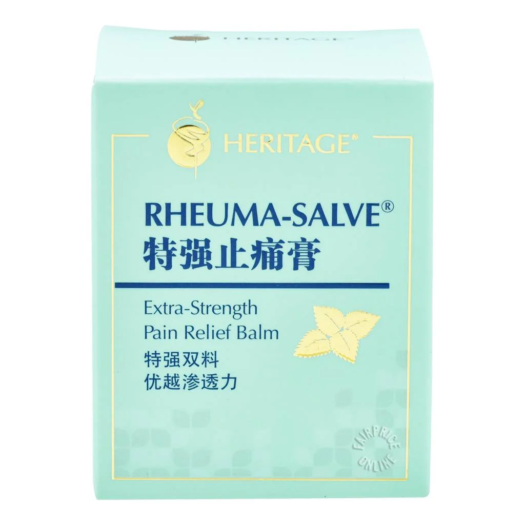 Heritage Rheuma-Salve Extra Strength Pain Relief Balm