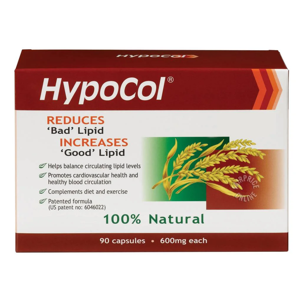 Hypocol 600mg Capsules 90s x3 (value pack)