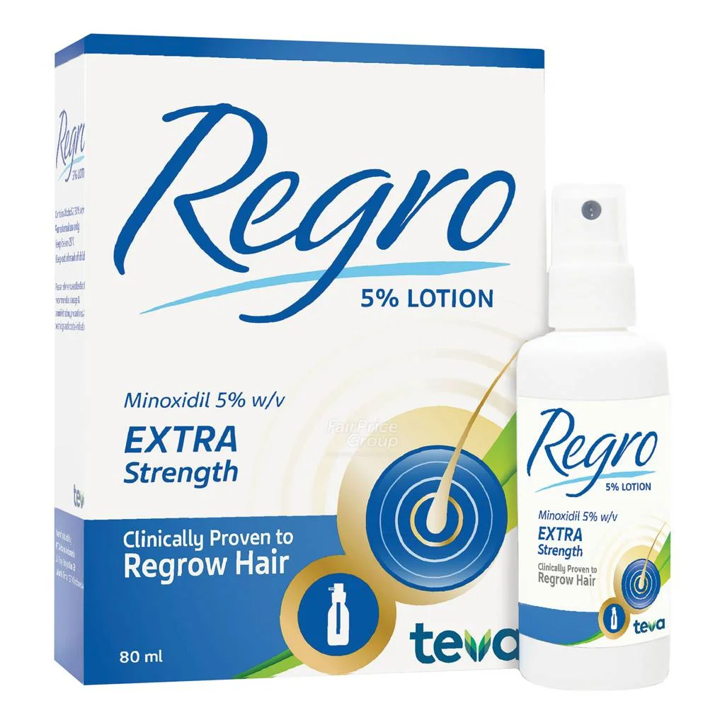 Regro 5% Hair Lotion – Extra Strength 80ml