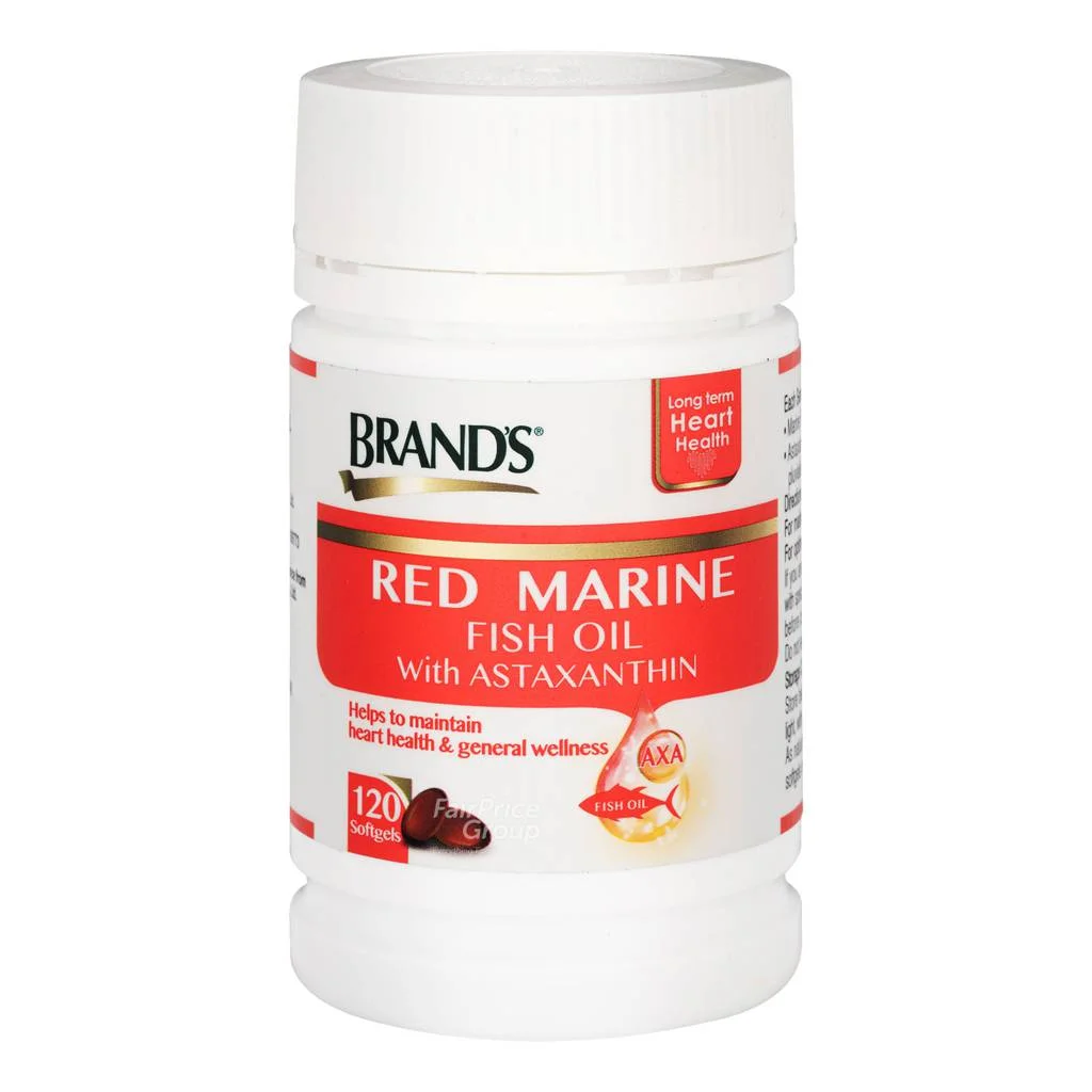 Brands’s Red Marine Fish Oil Softgels 120s