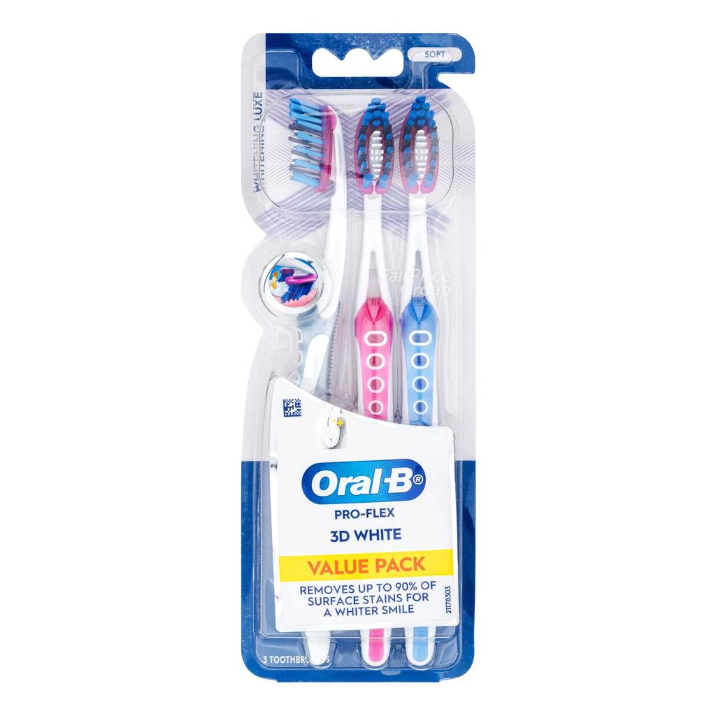 Oral-B 3D White Toothbrush 1s