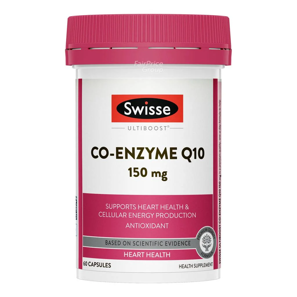 Swisse Co-enzyme Q10 150mg Capsules 60s
