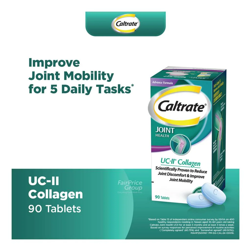 Caltrate Joint UC-II Collagen Tablets, 90s